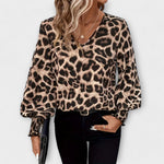 Jadranka - Stilizirana Leopard Bluza Karolina Prague