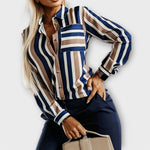 Clara - Casual bluzica na prugice Karolina Prague