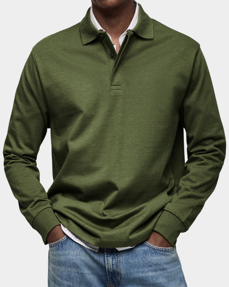 Wilson | Klassisches Langarm-Poloshirt Karolina Prague