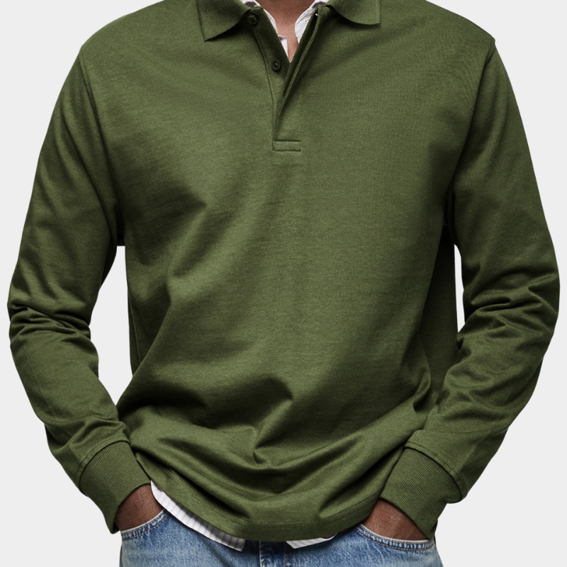 Wilson | Klassisches Langarm-Poloshirt Karolina Prague