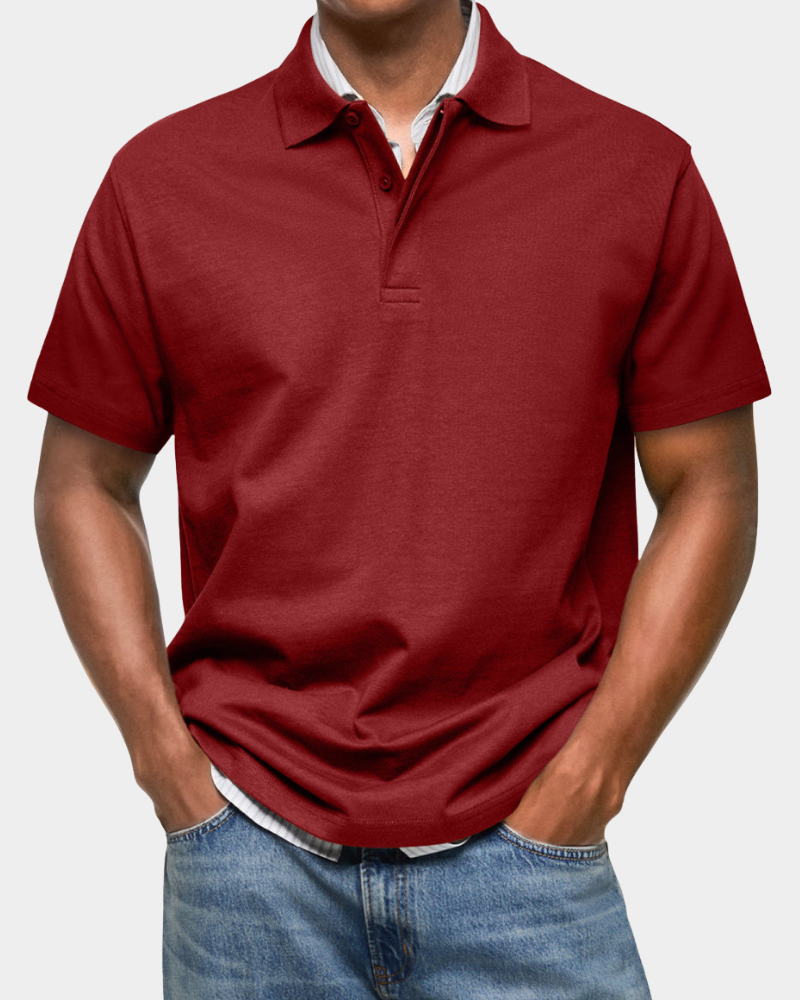 Eryk | Unverzichtbares Kurzarm-Poloshirt Karolina Prague