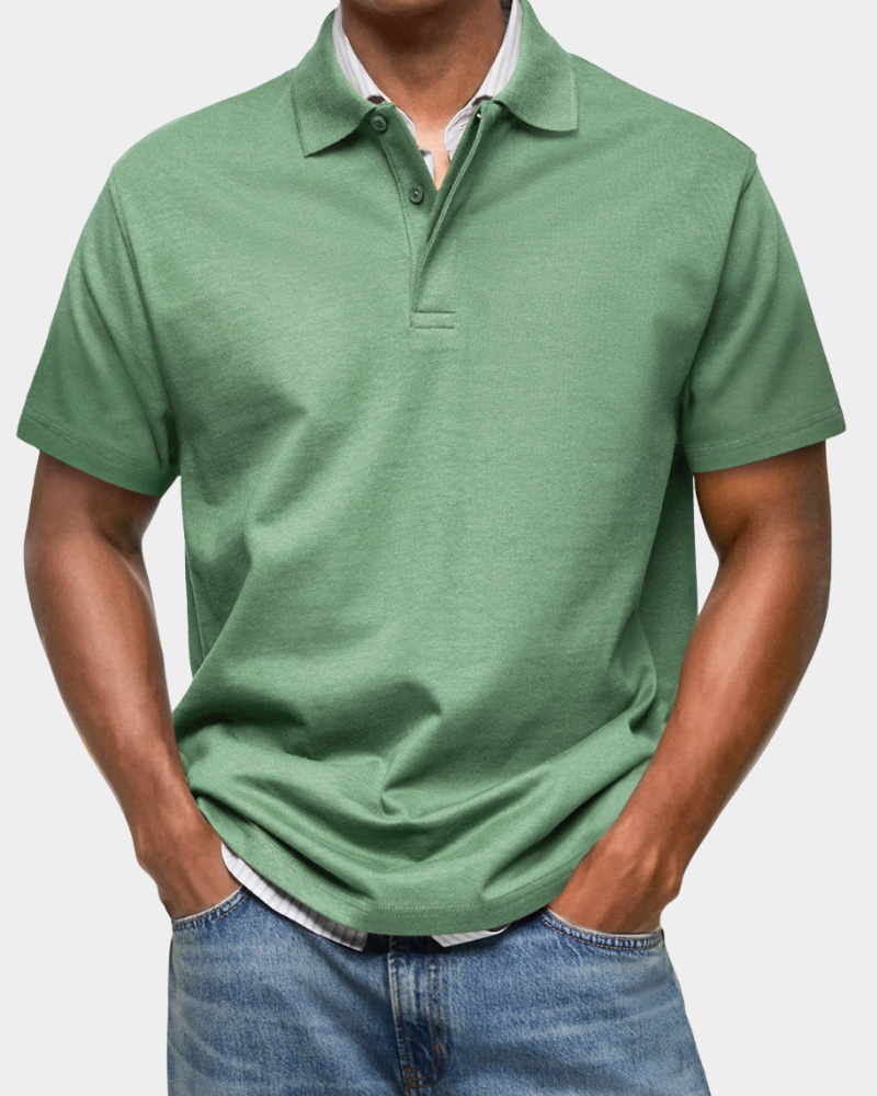 Eryk | Unverzichtbares Kurzarm-Poloshirt Karolina Prague