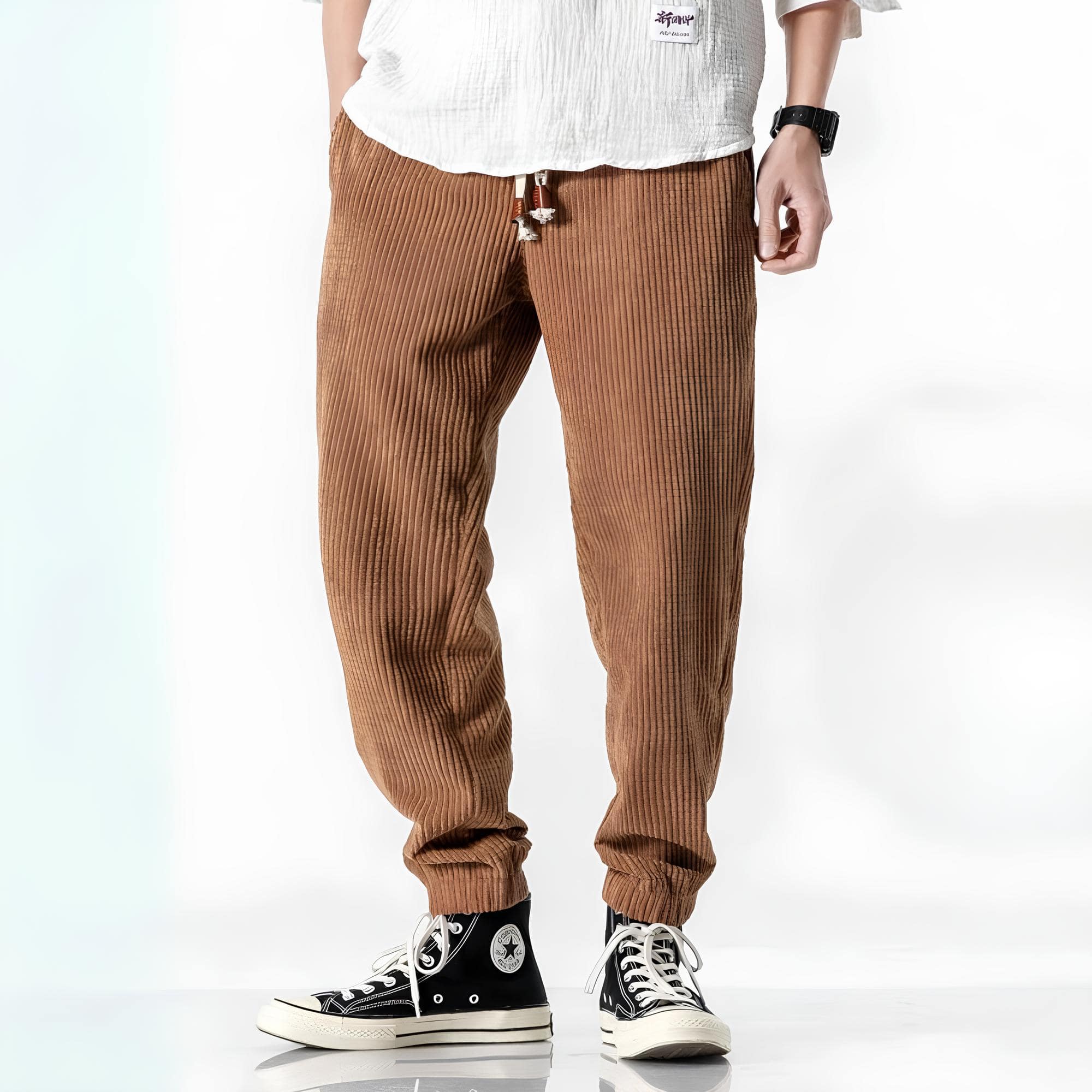 Ronny | Ripp-Bequeme Hose Karolina Prague