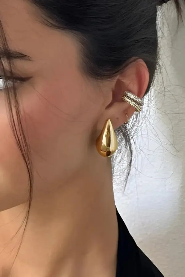 Olivia - Minimalistické Náušnice Kapka Deště Karolina Prague