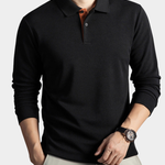 Leon | Premium-Polohemd mit langen Ärmeln Karolina Prague