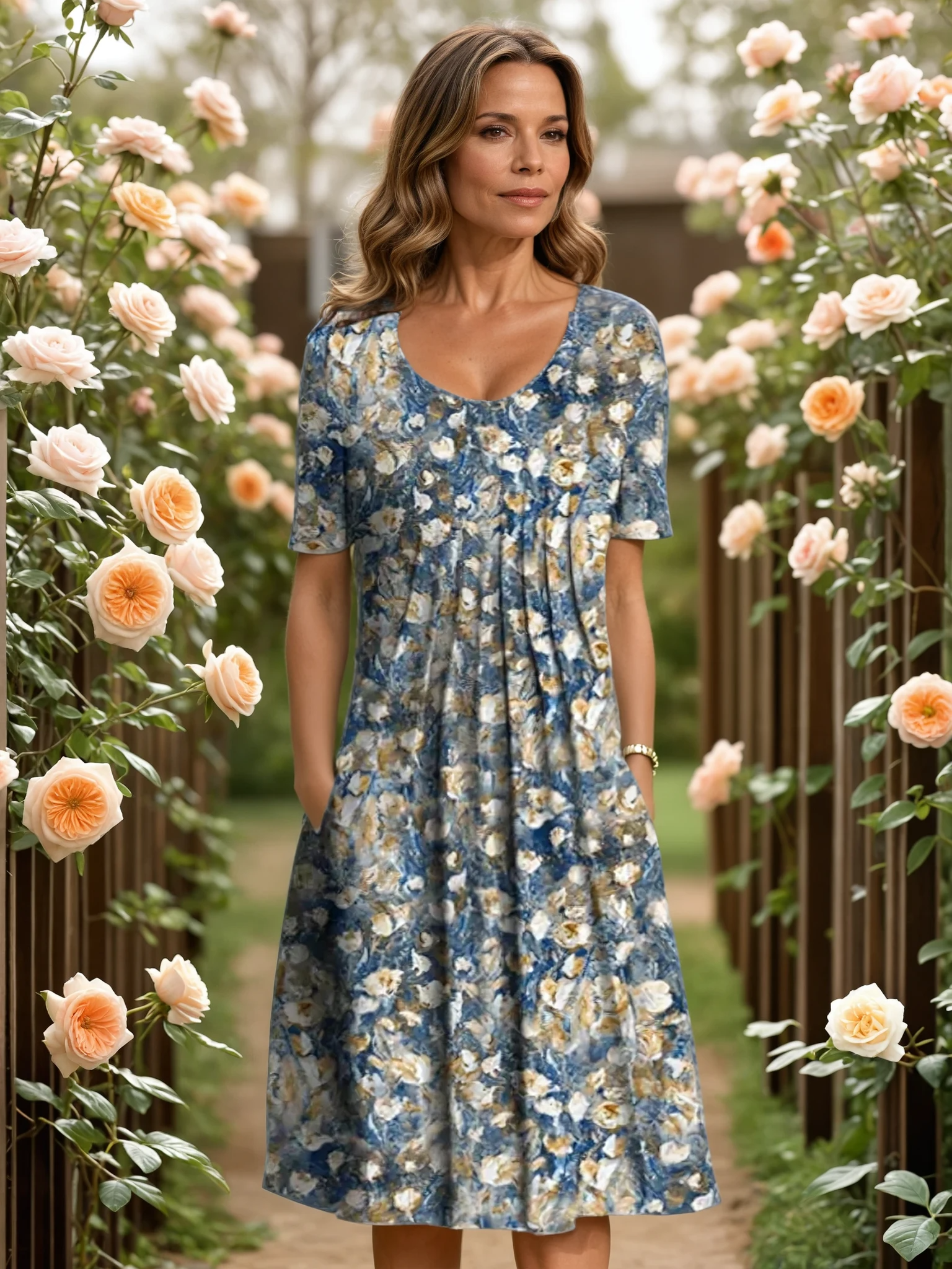 Marianne – Elegantna cvjetna haljina Karolina Prague