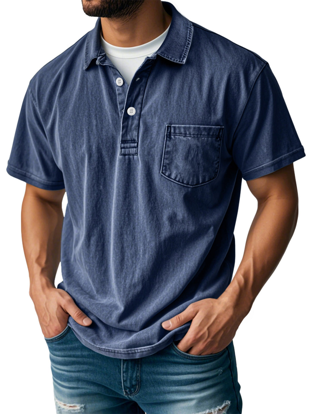 Donald | Stylisches Kurzarm-Poloshirt Karolina Prague