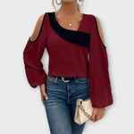 Anica - Bluza s kvadratnim izrezom Karolina Prague