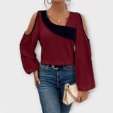 Marina – Elegantna bluza s modernim kvadratnim izrezom Karolina Prague