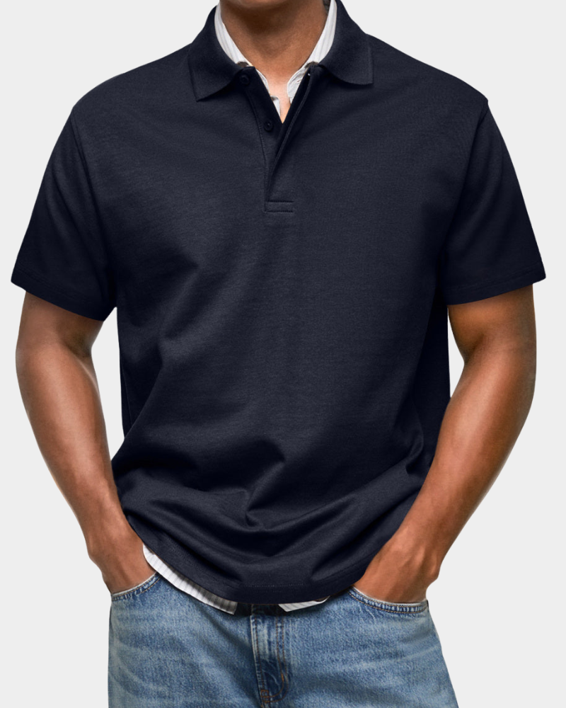 Eryk | Unverzichtbares Kurzarm-Poloshirt Karolina Prague