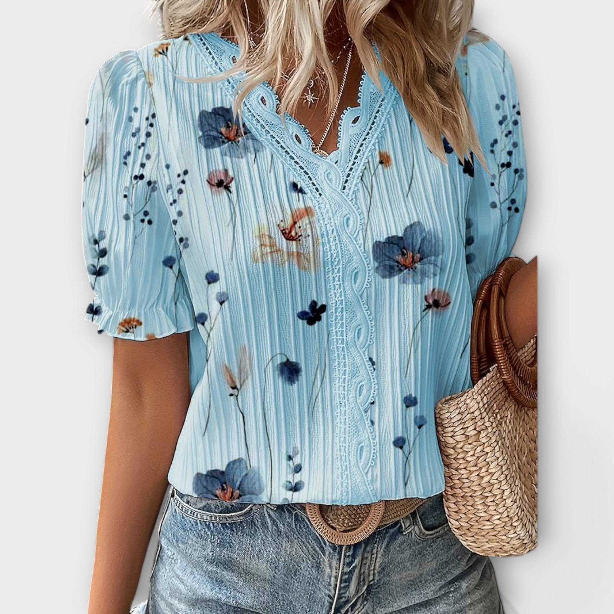 Hermina - Bluza s V izrezom Karolina Prague