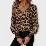 Jadranka - Stilizirana Leopard Bluza Karolina Prague