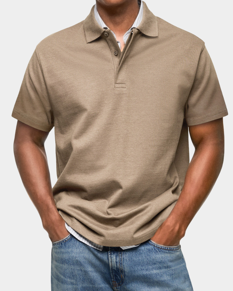Eryk | Unverzichtbares Kurzarm-Poloshirt Karolina Prague