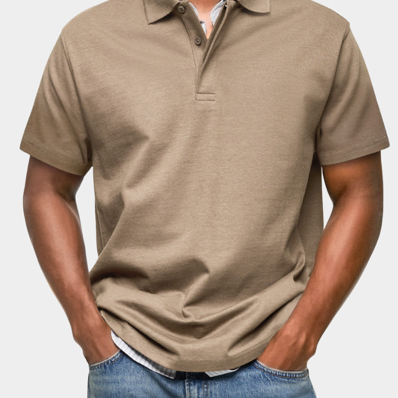 Eryk | Unverzichtbares Kurzarm-Poloshirt Karolina Prague