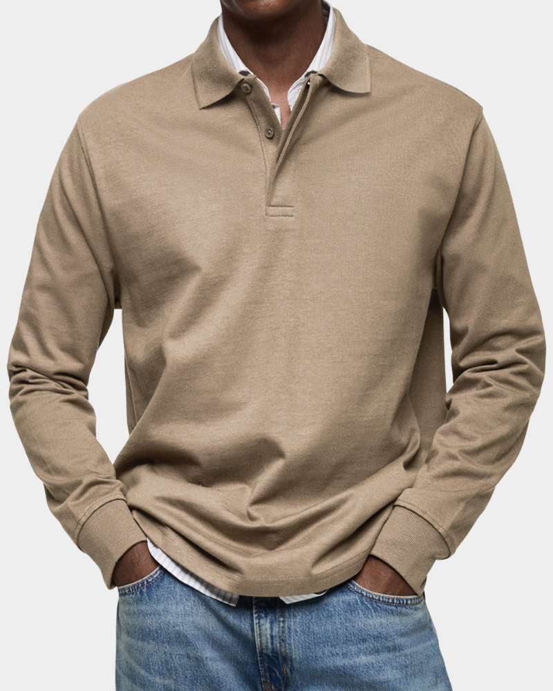Wilson | Klassisches Langarm-Poloshirt Karolina Prague