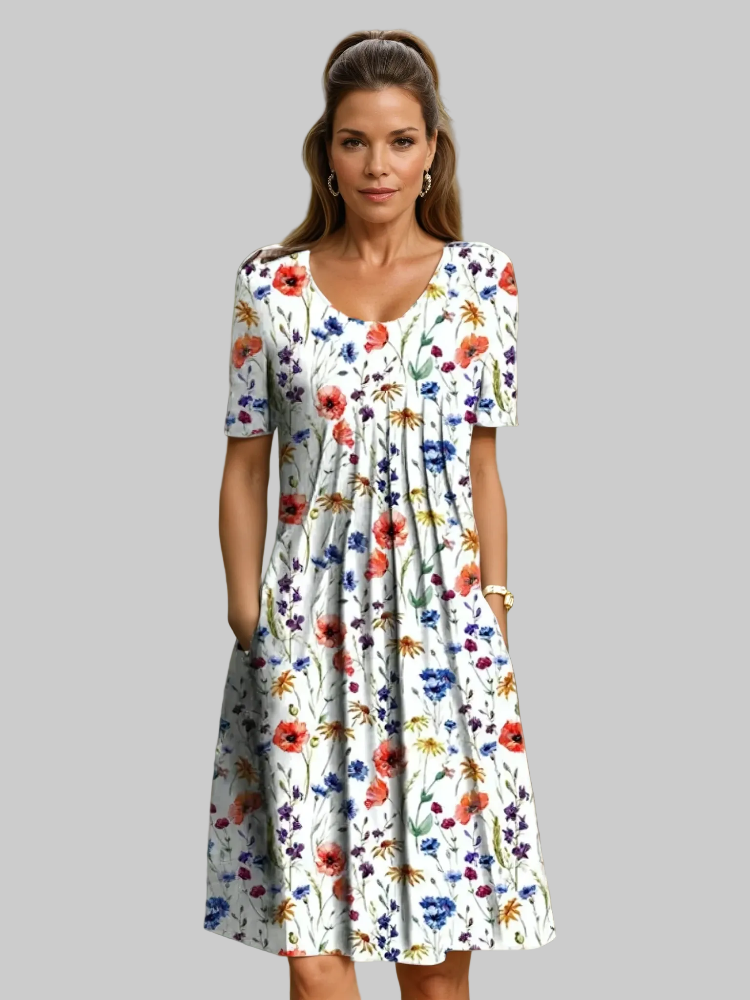 Marianne – Elegantna cvjetna haljina Karolina Prague
