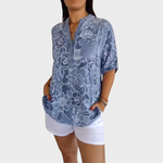 Bernarda - Bluza s modernim uzorkom Karolina Prague