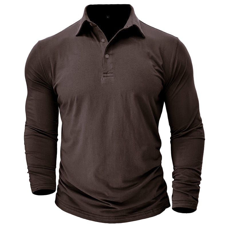 Drayce | Muscle Fit Langarm-Polo Karolina Prague