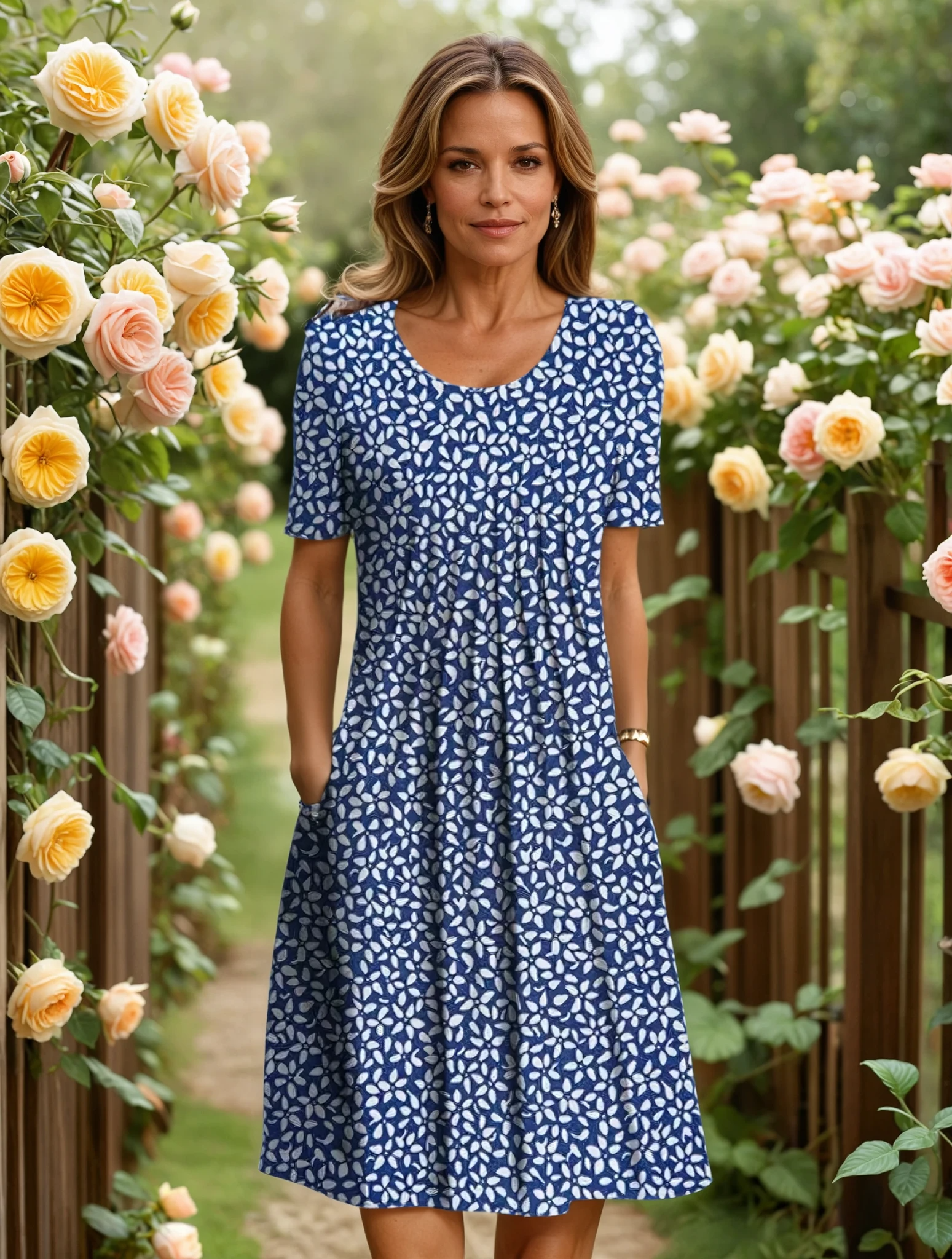 Marianne – Elegantna cvjetna haljina Karolina Prague