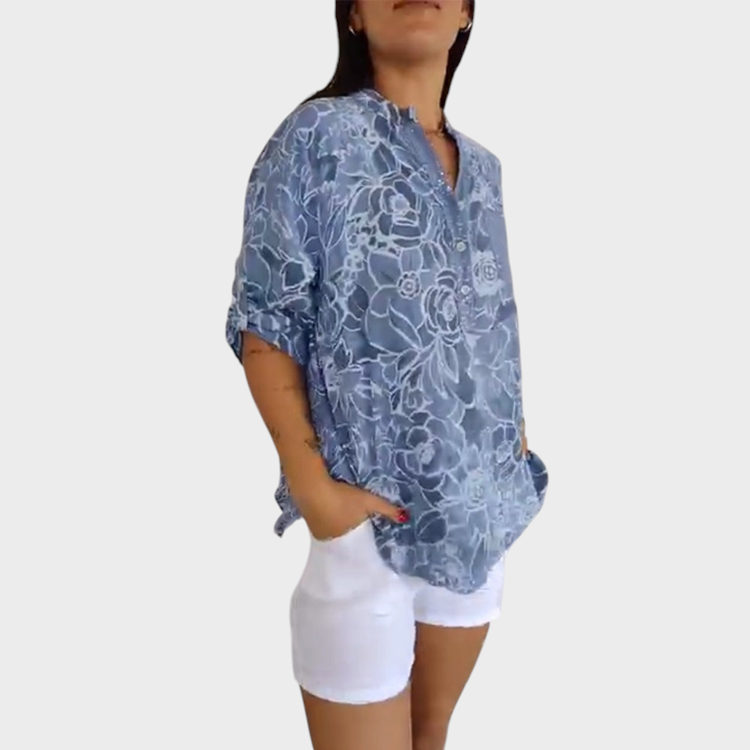 Bernarda - Bluza s modernim uzorkom Karolina Prague