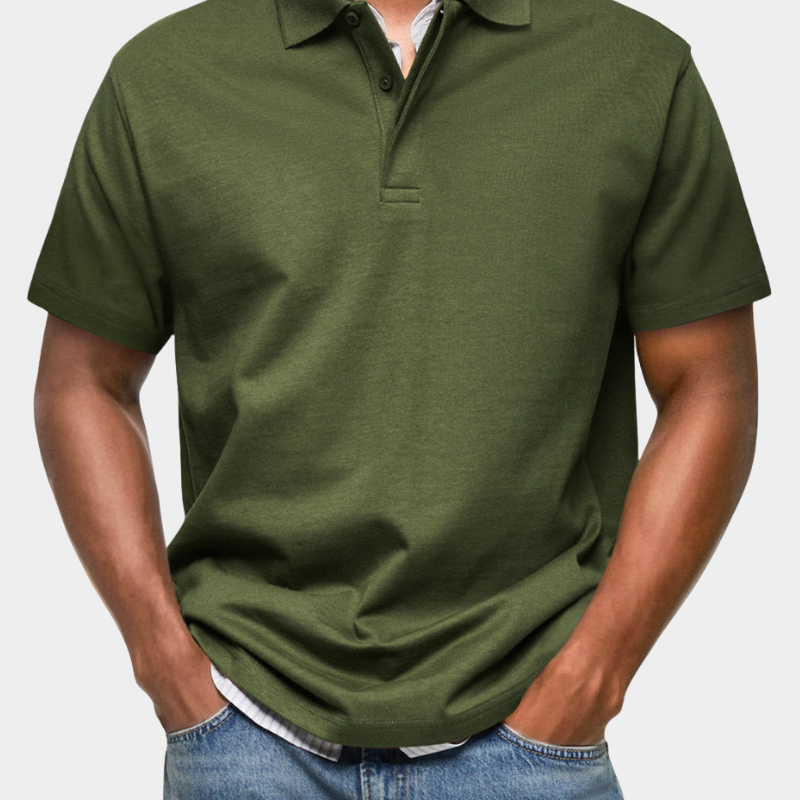 Eryk | Unverzichtbares Kurzarm-Poloshirt Karolina Prague