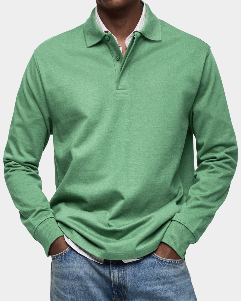 Wilson | Klassisches Langarm-Poloshirt Karolina Prague