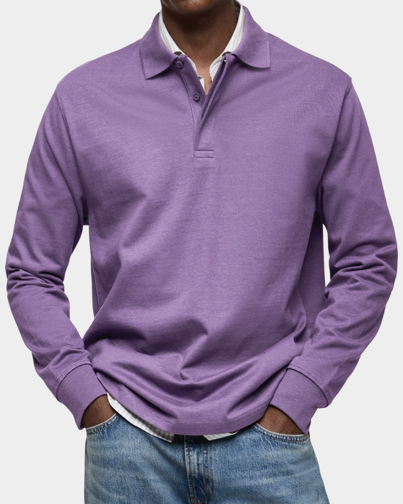 Wilson | Klassisches Langarm-Poloshirt Karolina Prague