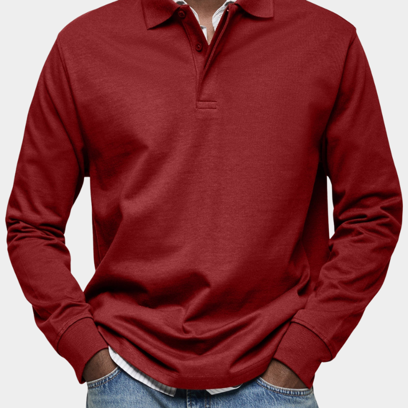Wilson | Klassisches Langarm-Poloshirt Karolina Prague