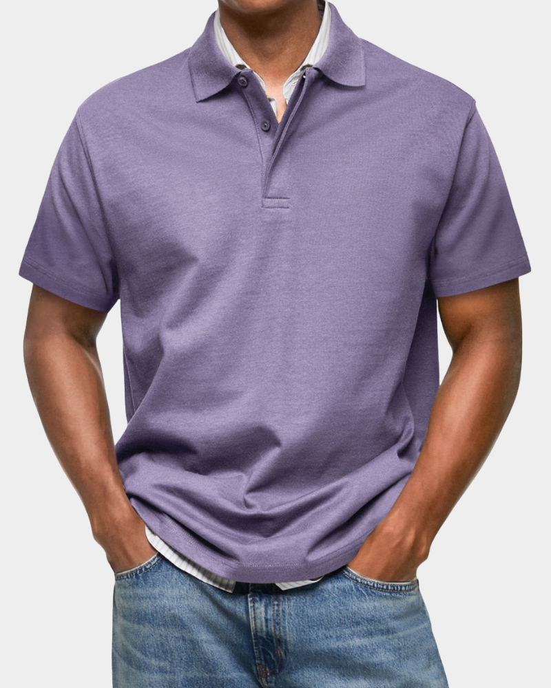 Eryk | Unverzichtbares Kurzarm-Poloshirt Karolina Prague