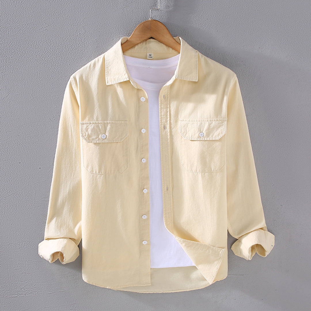 Gerald | Klassisches Frontier-Overshirt Karolina Prague
