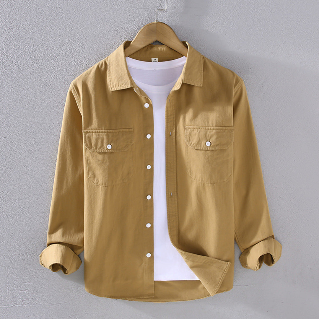 Gerald | Klassisches Frontier-Overshirt Karolina Prague