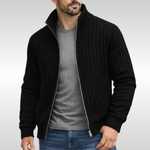 Larry | Premium-Strickjacke mit Rippmuster Karolina Prague