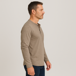 Walt | Langarmshirt mit Knopfleiste Karolina Prague