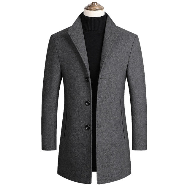 Aurelius | Eleganter langer Wintermantel Karolina Prague