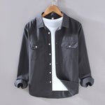 Gerald | Klassisches Frontier-Overshirt Karolina Prague