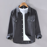 Gerald | Klassisches Frontier-Overshirt Karolina Prague