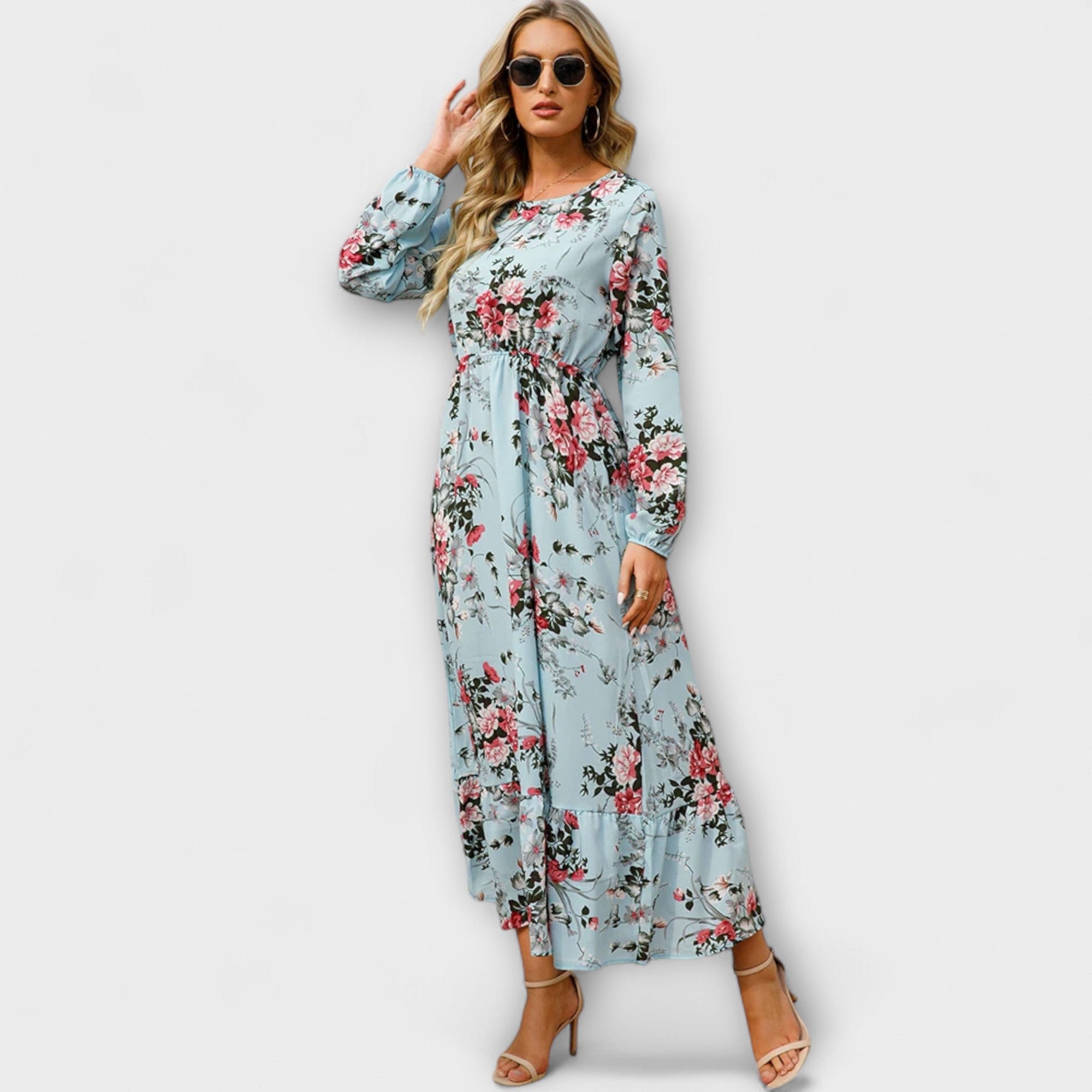Barka - Ženska boho maxi haljina elegantnog stila Karolina Prague