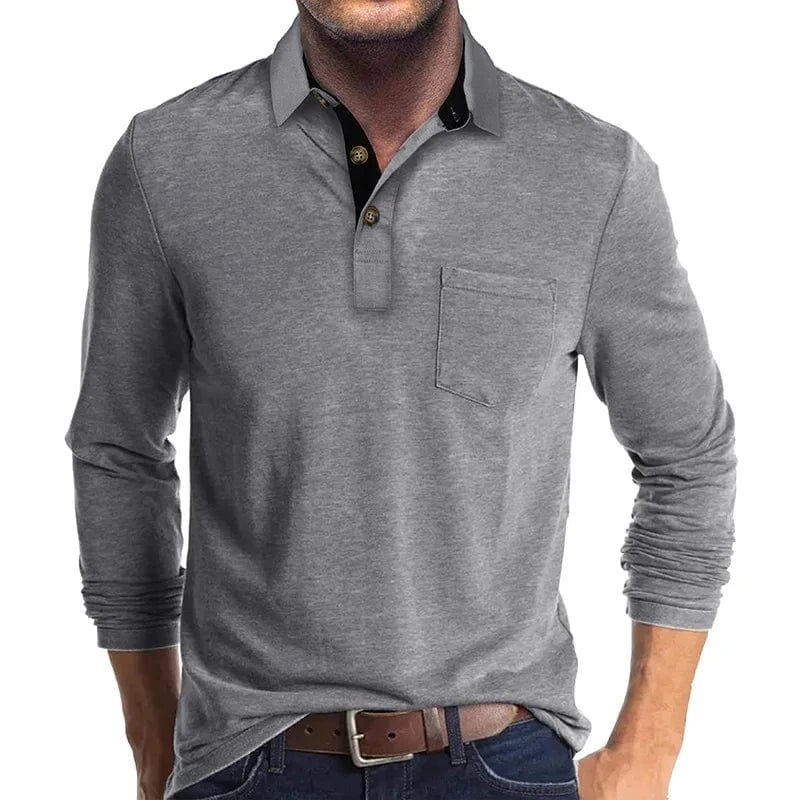Daniel | Langarm-Poloshirt Karolina Prague