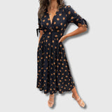 Monique – Ženska vintage haljina s točkicama Karolina Prague