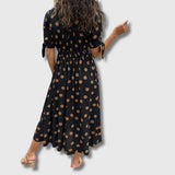 Monique – Ženska vintage haljina s točkicama Karolina Prague