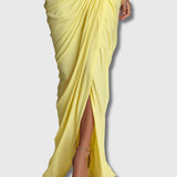 Diana – Elegantna maxi haljina u žutoj boji Karolina Prague