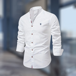 Marcky | Stehkragen Slim-Fit-Hemd Karolina Prague