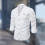 Marcky | Stehkragen Slim-Fit-Hemd Karolina Prague