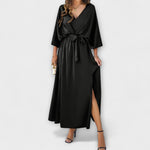 Sabrina – Sofisticirana maxi haljina s V izrezom Karolina Prague