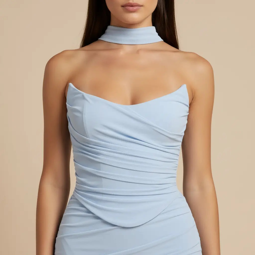 Libuše – Elegantní šaty s odhalenými rameny Karolina Prague