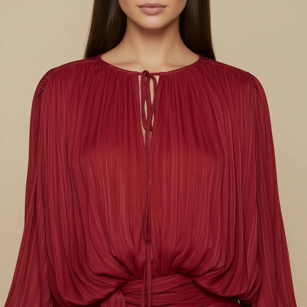 Monika – Elegantní červené mini šaty Karolina Prague