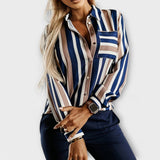 Clara - Casual bluzica na prugice Karolina Prague