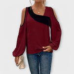 Marina – Elegantna bluza s modernim kvadratnim izrezom Karolina Prague