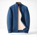 Mathew | Premium Winter-Strickjacke mit Reißverschluss Karolina Prague