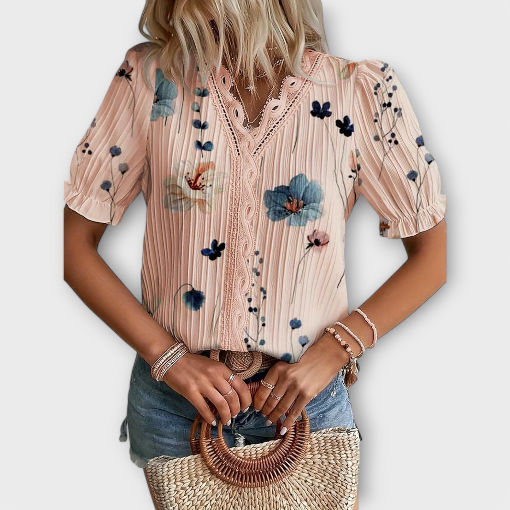 Hermina - Bluza s V izrezom Karolina Prague